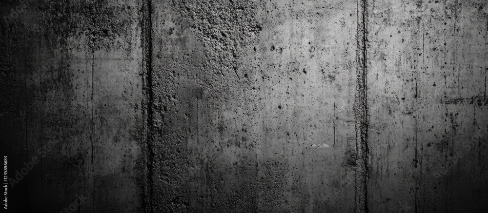 Poster gray cement wall texture with abstract grunge pattern ideal for backgrounds in design and artistic p