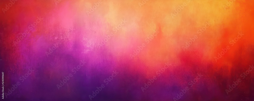 Poster vibrant abstract background in warm colors with grunge texture and dreamy atmosphere