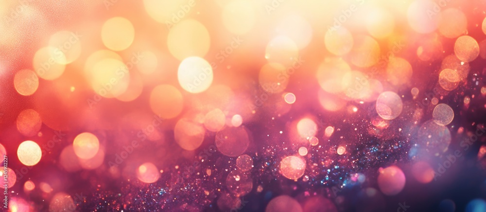 Aufkleber abstract bokeh background in red and orange hues creating a vibrant textured atmosphere perfect for 