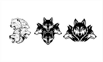 vector image of a tiger