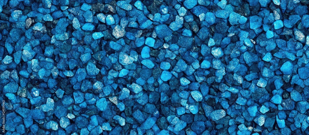 Poster textured blue gravel surface for background design suitable for various creative projects and visual