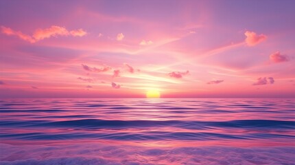 Obraz premium sunset in the sea