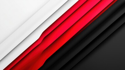 Fototapeta premium Abstract Red Black White Fabric Texture Background