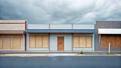 Main Street Abandoned Stores: Economic Recession's Impact on Small Business