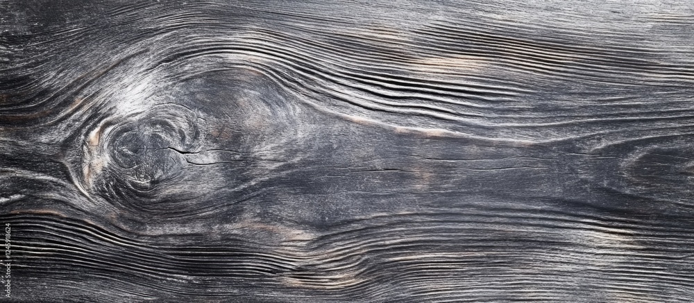Poster aged black and white wood texture with rough grains showcasing natural patterns and rustic charm for