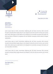 Professional Orange and Blue Corporate Letterhead Template
Modern Business Letterhead Design PSD
Editable Letterhead Template with Orange and Blue Accents