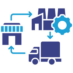 Supply Chain Icon