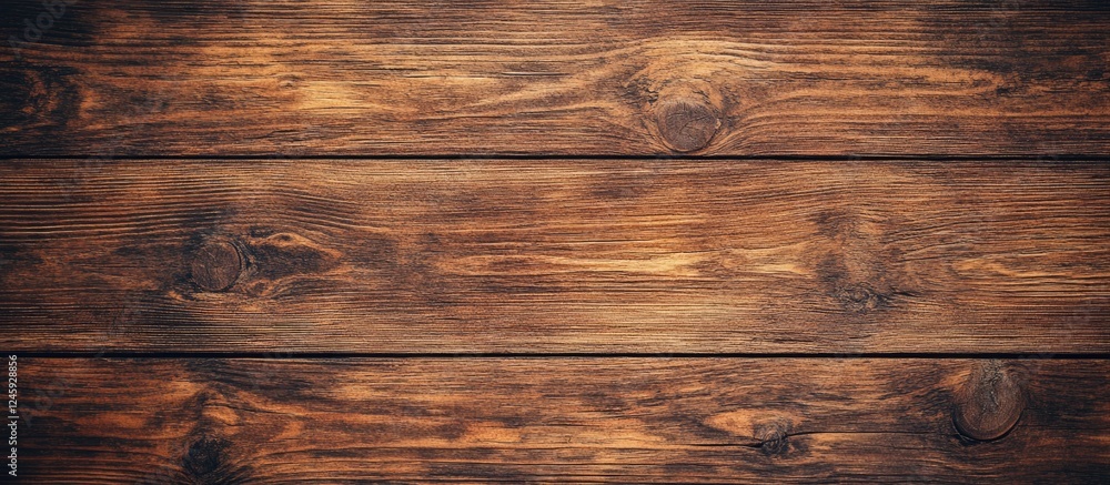 Poster rustic brown wooden texture background showcasing natural grain patterns in macro detail, ideal for 