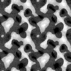 Design abstract black and white drawing patterns, doodle art, pointillism, and textile repeat patterns.