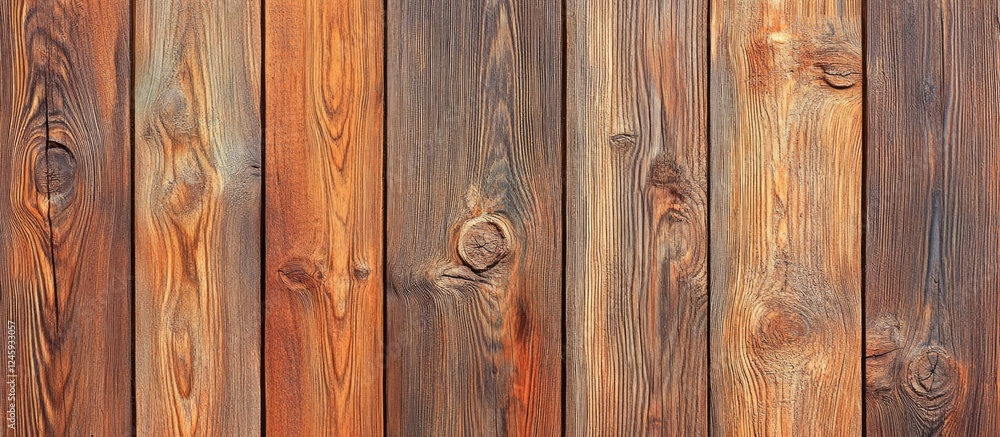 Poster warm brown wood texture for design projects and backgrounds with natural grain patterns and colors