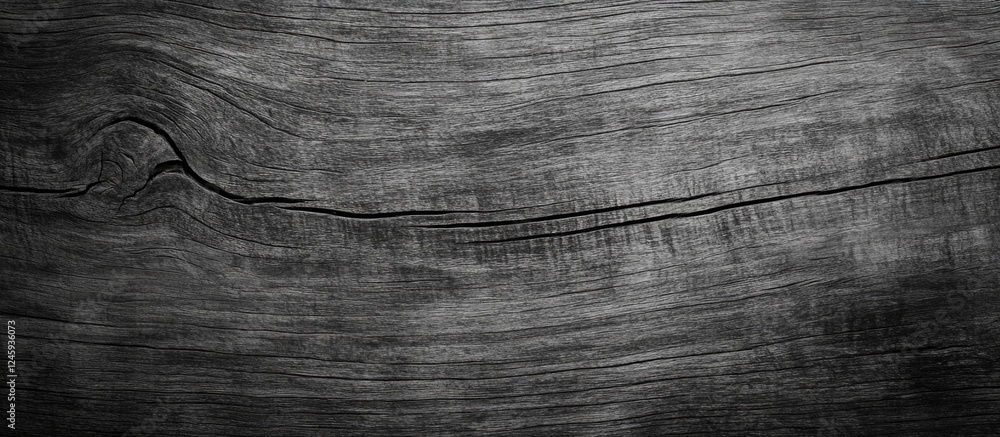 Poster close up view of weathered gray wooden timber texture with visible grain and natural patterns suitab
