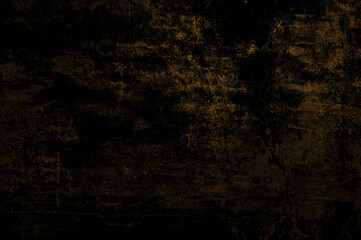 Obraz premium Luxory dark concrete background with copy space. Abstract black orange textured background.