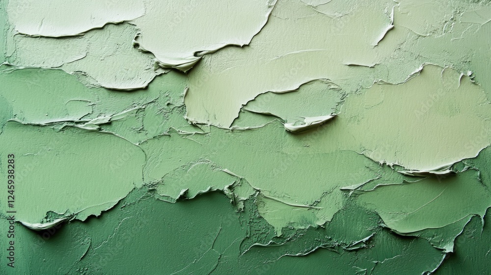 Poster textured sage green paint background with empty space for custom text or design elements
