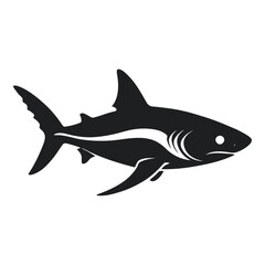 Fototapeta premium shark vector illustration