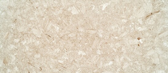 Obraz premium Recycled Oriented Strand Board OSB textured background with grainy wood fiber pattern in natural beige and brown tones.