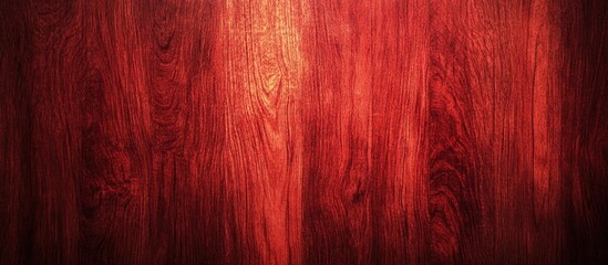 Cherry wood texture background with rich red hues and fine grain patterns ideal for natural themed designs and rustic aesthetics.