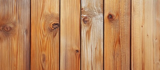 Fototapeta premium Rustic wooden planks close up featuring rich grain and texture ideal for conveying authenticity with ample space for text inclusion