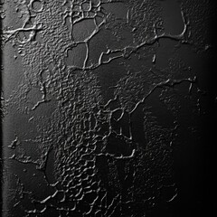 Black and white minimalist photo of embossed texture on a wall featuring zen papaya design