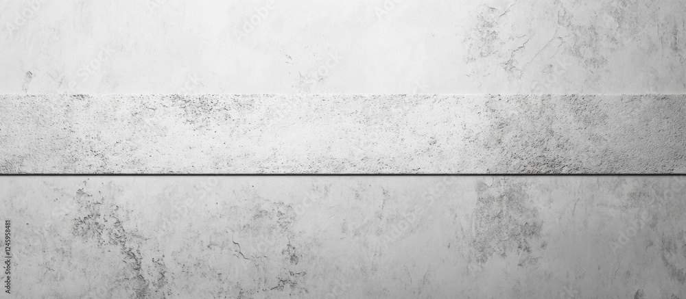 Aufkleber textured gray concrete wall with a smooth white background ideal for modern architectural and design