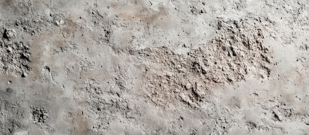 Poster close-up detail of a textured concrete wall surface showcasing uneven patterns and natural wear with