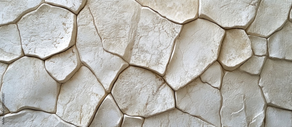 Poster textured concrete wall close-up showcasing irregular shapes and a light color palette, ideal for bac