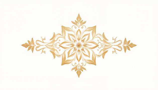 Elegant golden calligraphy art on light background, Eid celebration