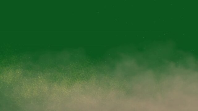 Dust and sand best Resolution animated green screen video 4k, Easy editable green screen video, high quality vector 3D illustration. Top choice green screen background