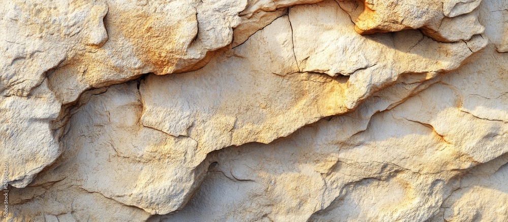 Poster natural sandstone texture close-up with layered patterns and earthy tones for background use in desi