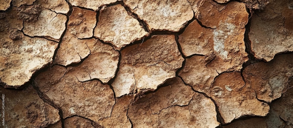 Poster textured dry tree bark background with cracks and natural patterns perfect for nature-themed designs
