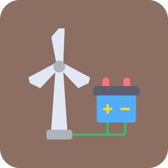 Wind Energy Icon