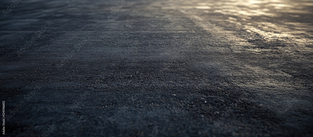 Aufkleber dark gradient asphalt texture background with a weathered concrete floor for industrial and urban de