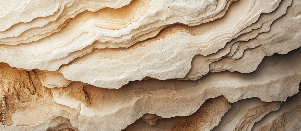 Poster sandstone texture layers with natural patterns and colors for background use in design and creative 