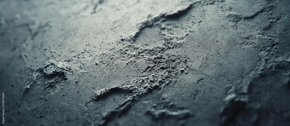 Poster Natural cement concrete texture background featuring a rough and weathered surface with intricate details and variations in color and depth.