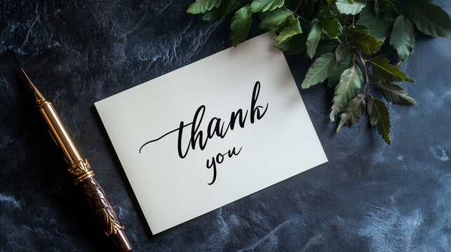 thank you message
