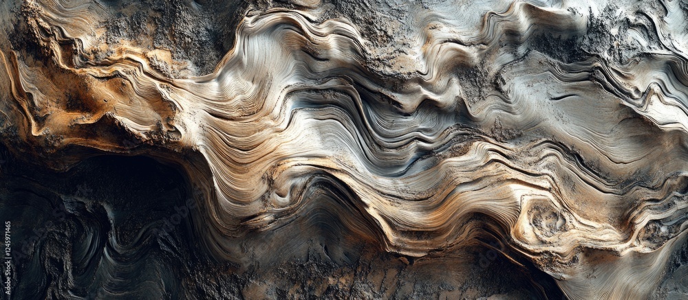 Aufkleber abstract texture of tree bark showcasing natural patterns and earthy tones for use in design and nat