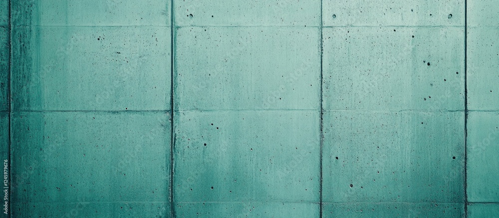 Poster textured concrete wall with a soft green hue ideal for backgrounds and design applications