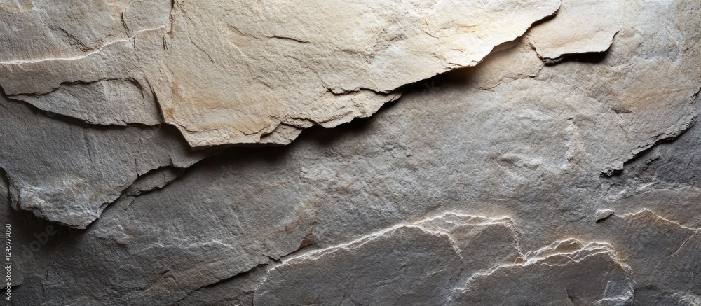 Poster sandstone texture closeup showing layered rock surface with vignette effect and bright center ideal 