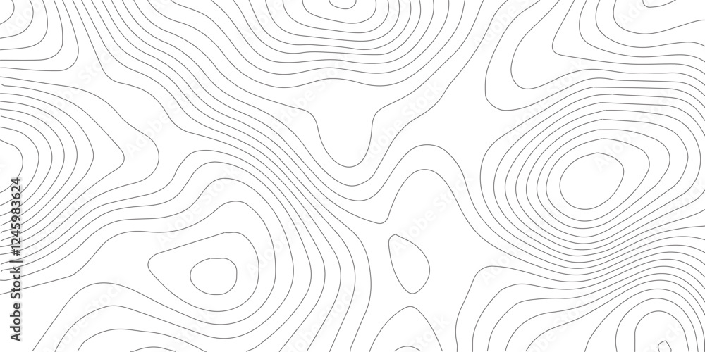 Poster abstract topographic pattern banner background