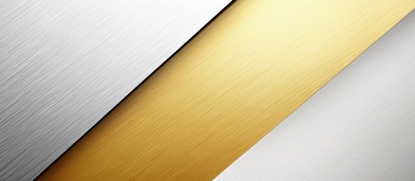 Elegant Gold and Silver Corporate Identity Design with Subtle Textured Background for Branding and Marketing Purposes