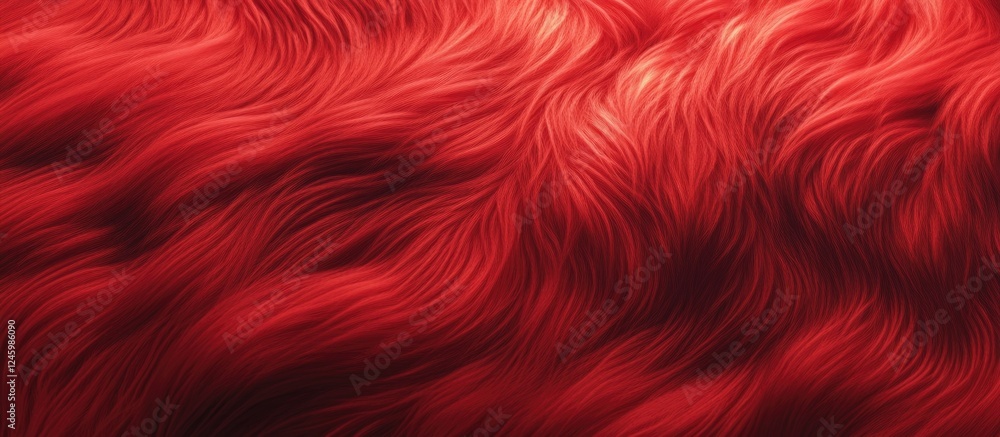 Poster vibrant red textured background with flowing wavy patterns for design and creative projects. perfect