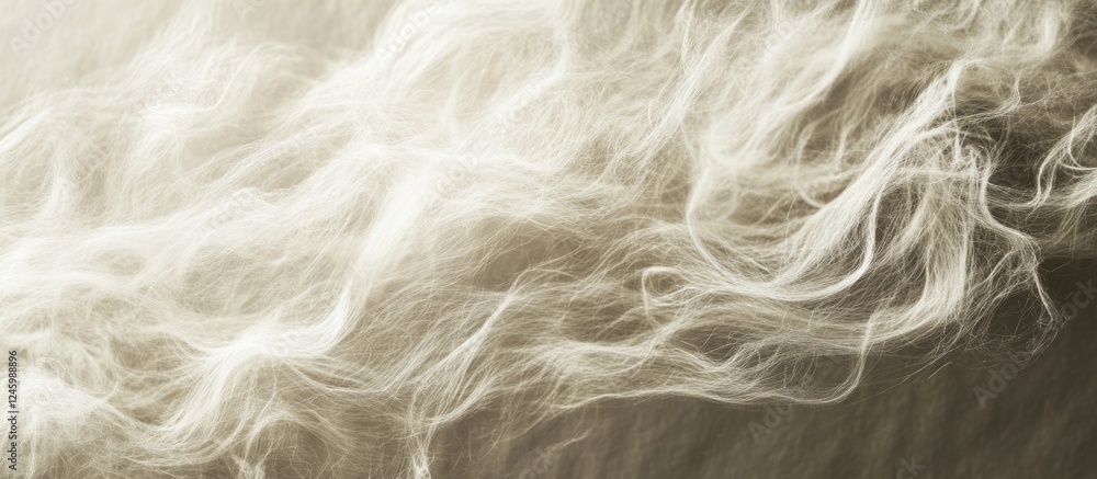 Poster soft wisps of fog gracefully intertwine against a vintage textured paper backdrop creating an atmosp