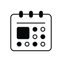 Calendar vector icon