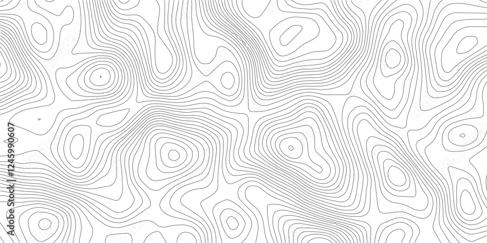 Poster abstract topographic pattern banner background