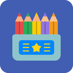 Colored pencils Icon