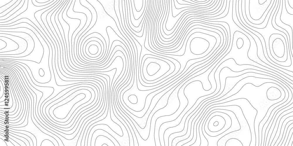 Poster abstract topographic pattern banner background