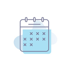 Calendar vector icon