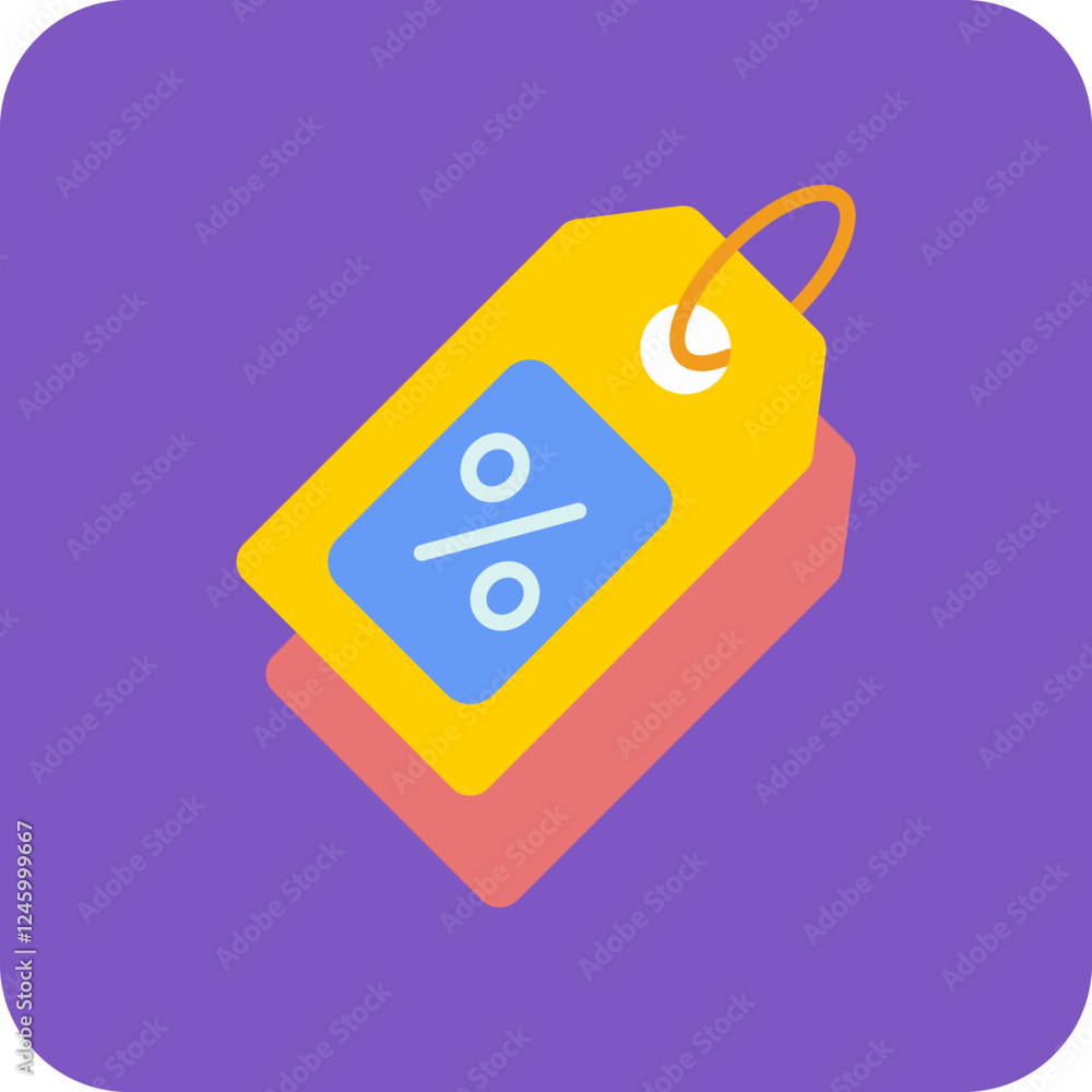 Poster Discount Tag Icon