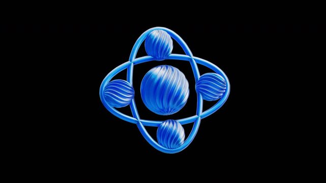 3D Animation of Ellipse knot Shape