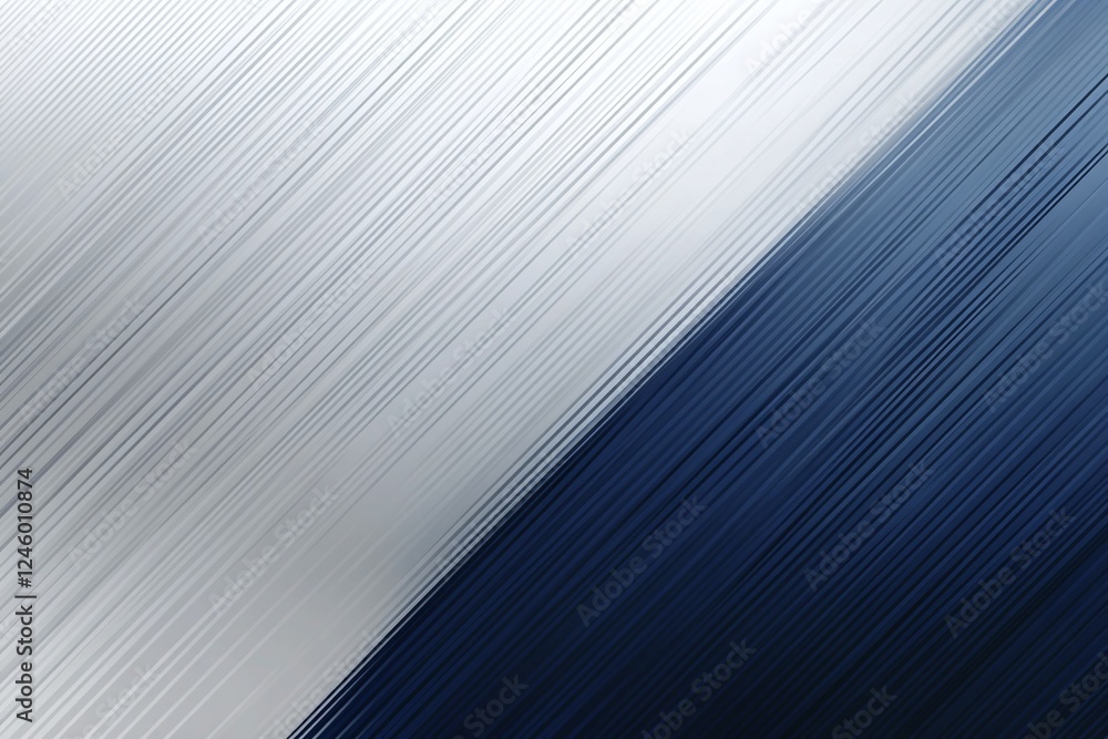 Aufkleber abstract diagonal lines with gradient white to dark blue texture on minimalist background