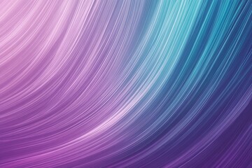Abstract Dynamic Gradient Lines in Purple and Blue Shades with Flowing Motion Background
